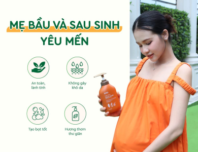 Sữa Tắm Thảo Dược Gừng Nghệ - 500gr
