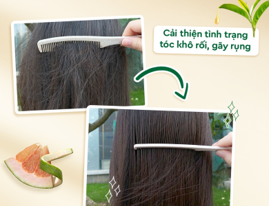 COMBO GỘI - XẢ THẢO DƯỢC BƯỞI TRÀ