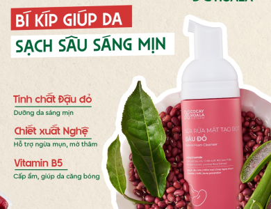 Combo Chăm Sóc Da Toàn Diện Đậu Đỏ (3 Món)