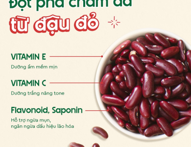 Combo Chăm Sóc Da Toàn Diện Đậu Đỏ (3 Món)
