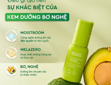 Kem Dưỡng Da Cấp ẩm Phục hồi Bơ Nghệ 50gr