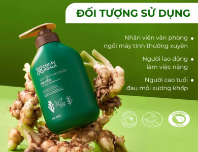 Sữa Tắm Thảo Dược Địa Liền - 500gr