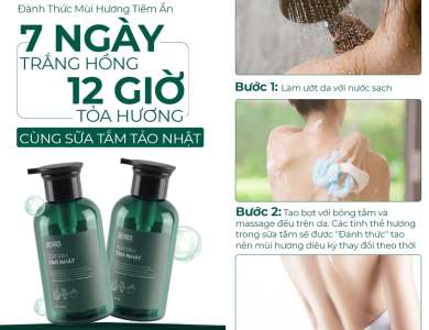 Sữa Tắm Thảo Dược Tảo Nhật - 300gr