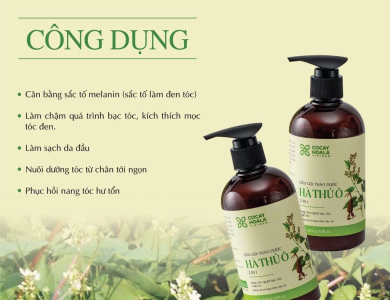 DẦU GỘI THẢO DƯỢC HÀ THỦ Ô 2in1