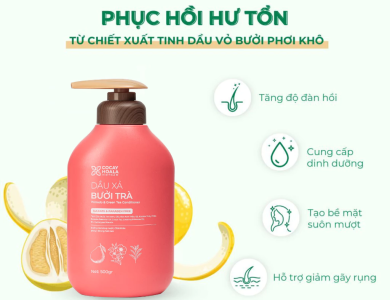 COMBO GỘI - XẢ THẢO DƯỢC BƯỞI TRÀ