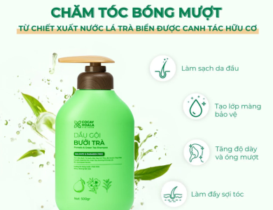 COMBO GỘI - XẢ THẢO DƯỢC BƯỞI TRÀ