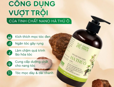 DẦU GỘI THẢO DƯỢC HÀ THỦ Ô 2in1