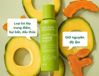 Combo Làm Sạch Dịu nhẹ Bơ Nghệ (3 món)