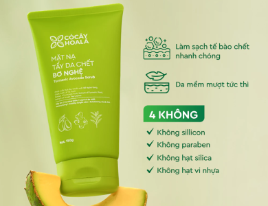 Combo Làm Sạch Dịu nhẹ Bơ Nghệ (3 món)